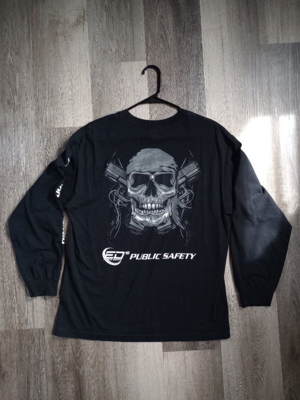 Public Safety Tribal Skull Long Sleeve
